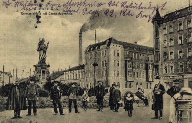 Gleiwitz_-_Germaniaplatz_1915