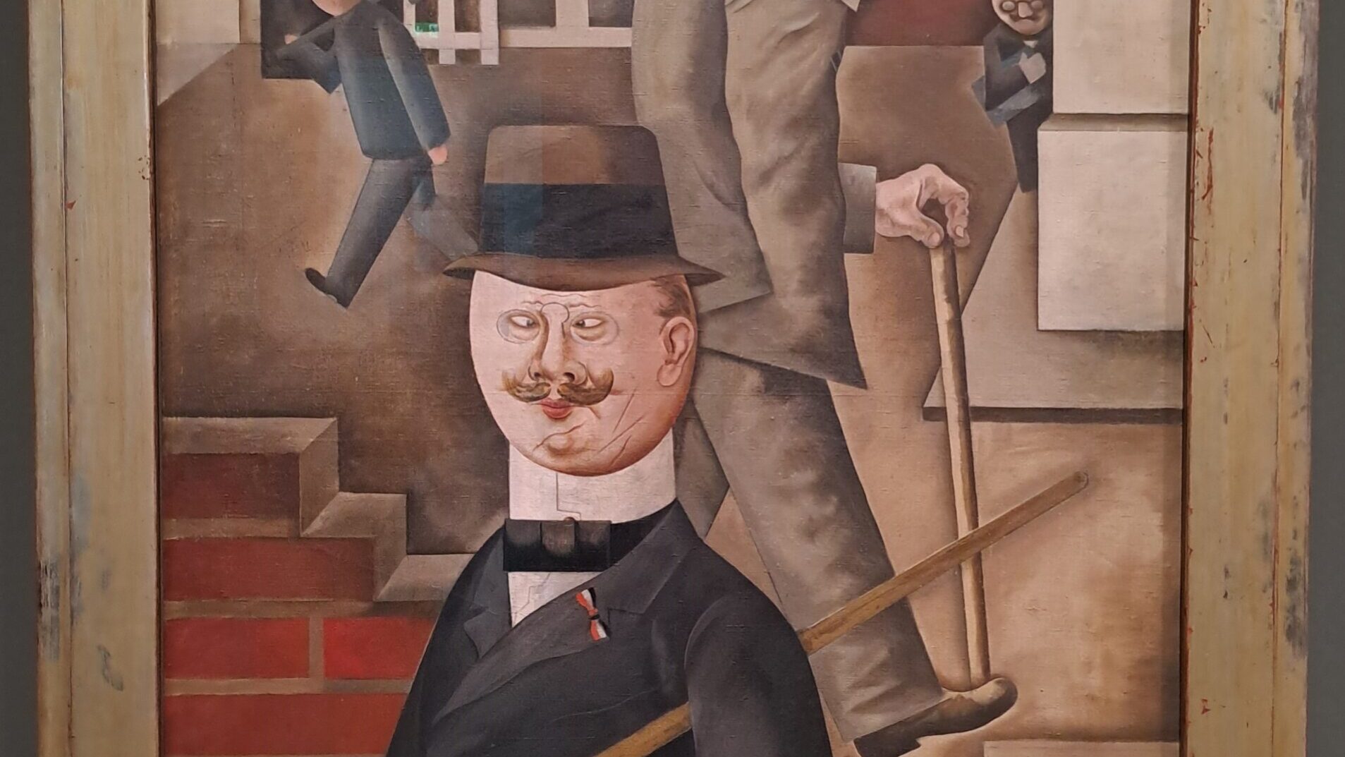 George Grosz, Grauer Tag (1921). Foto E. Ruis