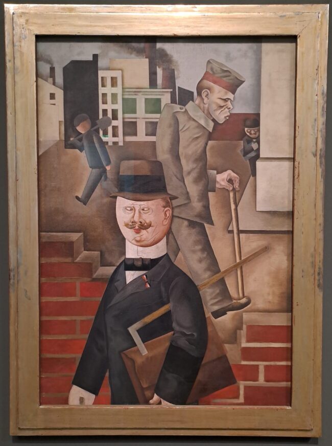 George Grosz, Grauer Tag (1921). Foto E. Ruis